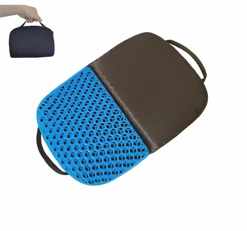 Gel Seat Cushion,Foldable Seat Cushion Comfortable Travel Seat Cushions