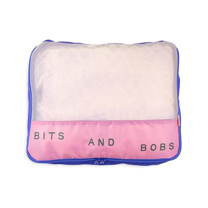 ban.do Packing Cube Set of 4, Bits and Bobs - color: Bits and Bobs