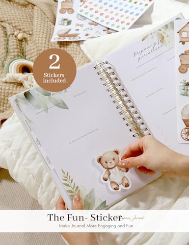 Molekaus Pregnancy Journal for First Time Moms