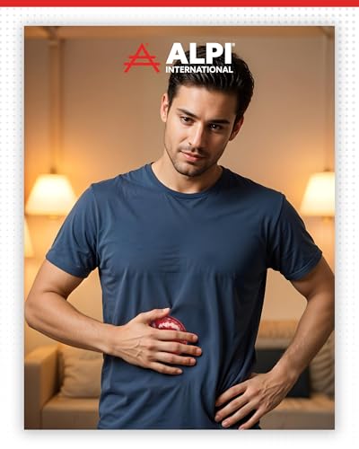 Alpi Circle Plush Gel Ice Packs, Hot or Cold Eye Mask with Beads - color: Red, size: Circle 2 Pack