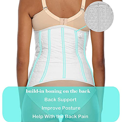 Abdominal Binder Post Surgery, C Section, Hysterectomy & Postpartum Band - size: Medium