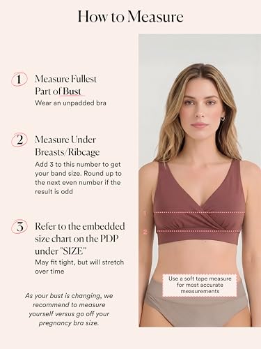 HATCH The Dream Feed Nursing & Sleep Bra - color: Anise, size: X-Large