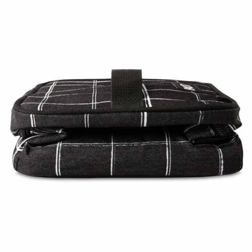 PackIt Freezable Breastmilk Cooler & Formula Cooler, Black Grid - color: Black Grid