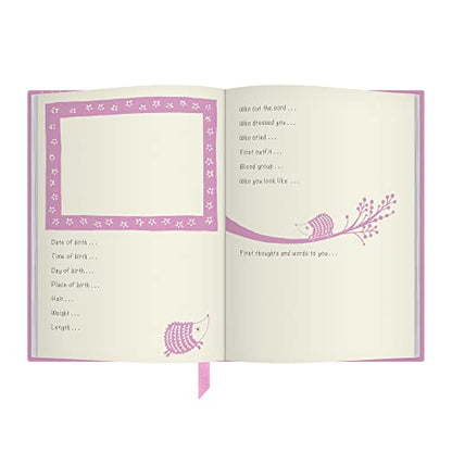Early Years: A Guided Keepsake Journal | First Five Years Memory Book | Pink
