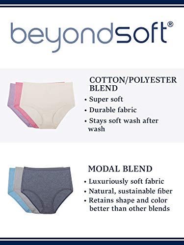 Fruit of the Loom Women's 6 Pack Beyondsoft Panties - size: 7