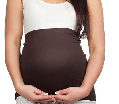 MommySafe Pregnancy Belly Support Band - RF-EMF Shielding Maternity Belly Band, Pregnancy Must Haves (Medium, Black) - size: Medium