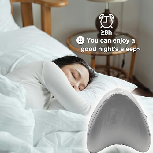 Satin Knee Pillowcase for Contour Legacy Knee Pillow (Slate Grey) - color: Slate Grey