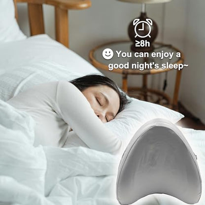 Satin Knee Pillowcase for Contour Legacy Knee Pillow (Slate Grey) - color: Slate Grey