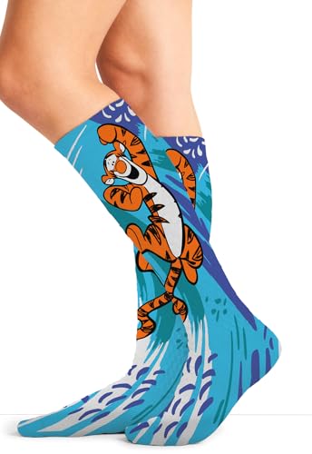 Cherokee Legwear Compression Socks for Women 10-15 mmHg (1-Pair Pack) - color: Tigger Splash, size: One Size
