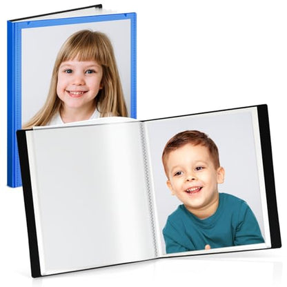 Cranbury Portfolio Binder 8x10, 48 Photos, Clear Sleeves, Blue - color: Blue, style: 8x10 (1 PK)