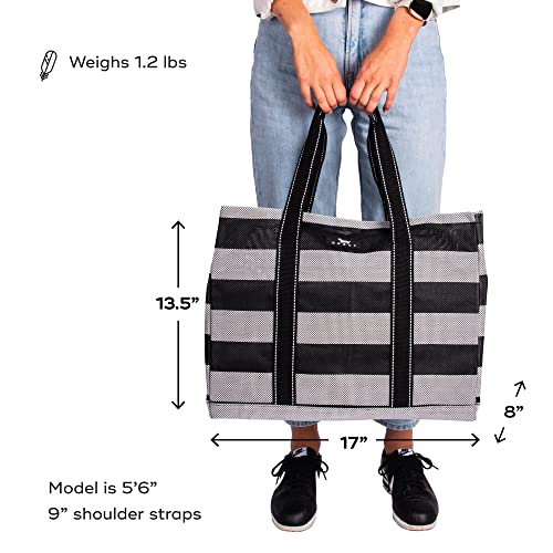 SCOUT Roadtripper - Large Sand Friendly Beach Tote Bag - color: Pool