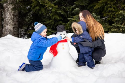 Little Pear Build A Snowman Decorating Kit, Christmas Winter Activity - color: Snowman Making Kit