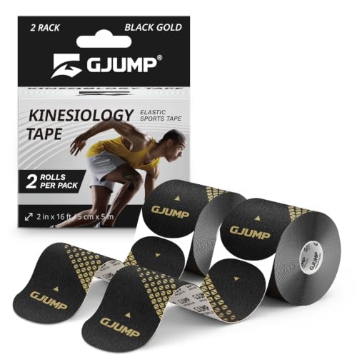 Kinesiology Tape, Precut Athletic Sports Tape 40 Strips (2 Rolls)