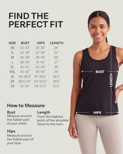 5 Pack Women's Dry Fit Racerback Tank Tops Sleeveless Athletic Workout Gym - color: Set 2, size: XX-Large