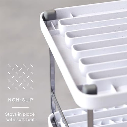 YouCopia UpSpace 12 Water Bottle Organizer, Adjustable Tumbler Cabinet Rack - size: 12 Bottle Premium