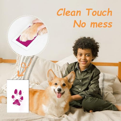 DeerZone Inkless Paw Print Kit,Dog Paw Print Kit,Dog Nose Print Kit - color: Colors, size: Small-Medium 4 Pack