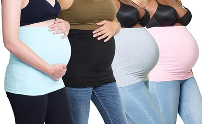 3X 3/pk Blue, Black & Gray Belly Band & Single Pink Bundle