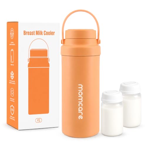 Portable Breast Milk Cooler with 2×300ml Inner Bottles,No Spills - color: P2
