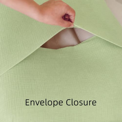 3 Pack Muslin Baby Lounger Covers, Covers Only, 35.5" x 20" - color: 3 Pack Green