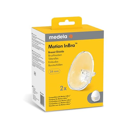 Medela Breast Shield for Motion InBra Pump | 24mm | 2Ct - style: Motion Breast Shield 24mm