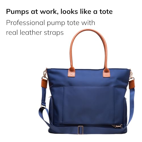 Sarah Wells Abby Breast Pump Tote (Navy)