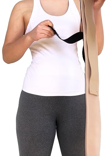 CABEA Flip-It Reversible Black and Beige Pelvic Support Belt a Belly Band for Men Women Pregnancy Postpartum Everyday - size: Medium