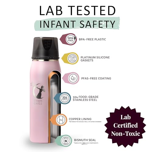 Ceres CHILL OG+ Breastmilk Chiller/Warmer - Dusty Lilac - color: Dusty Lilac