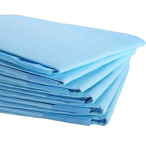 Disposable Underpads Size 30X36 Case of 100 Blue and White Great for Changing Table and Surfaces - size: 30X36
