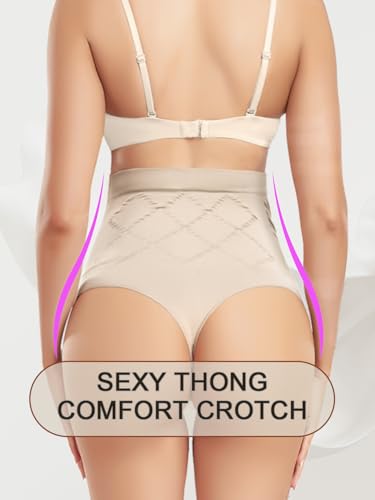 4 Pack Women's Maternity High Waist Underwear Over Bump Pregnancy Soft Seamless Supportive Panties - color: 2*black+2*nude, size: Small