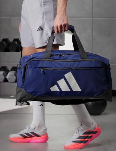 adidas Defender Duffel Bag, Team Navy Blue 2, OSFA - color: Team Navy Blue 2/Medium 59L, style: Medium 59l