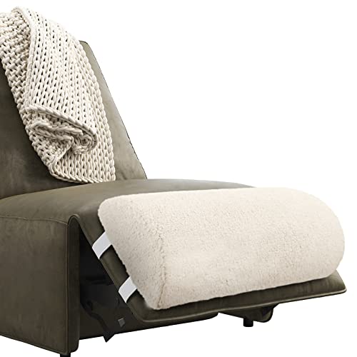 Wesiti Recliner Leg Rest Cushion Footrest Pillow Elevate Feet, Beige - color: Beige