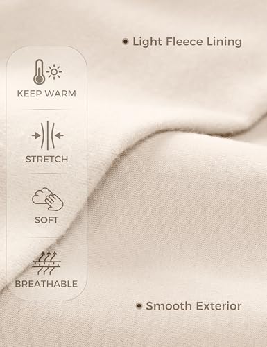 CRZ YOGA Fleece Jogger Casual Sweatpants 28" - color: Mojave Tan, size: X-Large