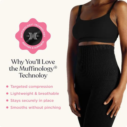 Belly Bandit Mother Tucker Discreet Breathable Compression Leggings - size: Medium