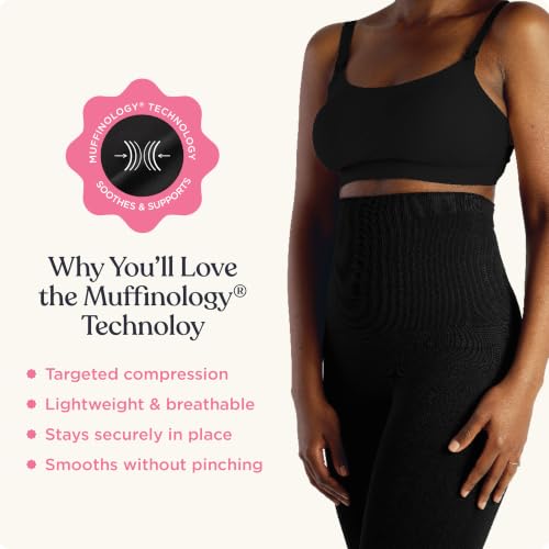 Belly Bandit Mother Tucker Discreet Breathable Compression Leggings - size: Large
