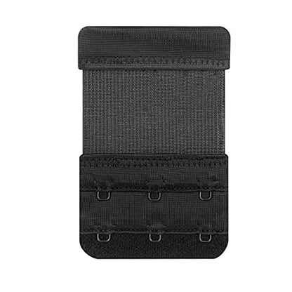 Women's Bra Extenders 4 Hook / 3 Hook / 5 Hook / 2 Hook Soft Comfortable Stretchy Bra Extension Strap - color: 3 Hook 3/4 Inch, Black, Beige, White