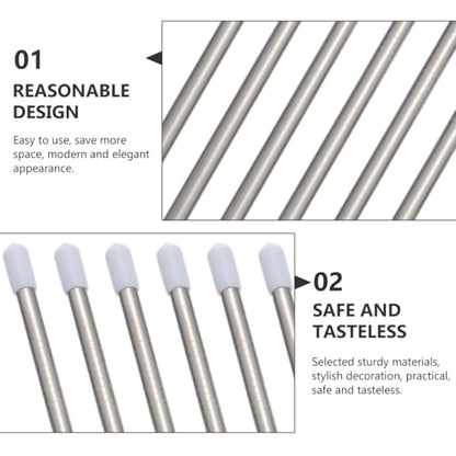 BESTOYARD Stainless Steel Bottle Drying Rack 6- Bottle Drying Rack for Kitchen Counter Draining Organizer for Cups Soda Bottles Space-Saving Storage