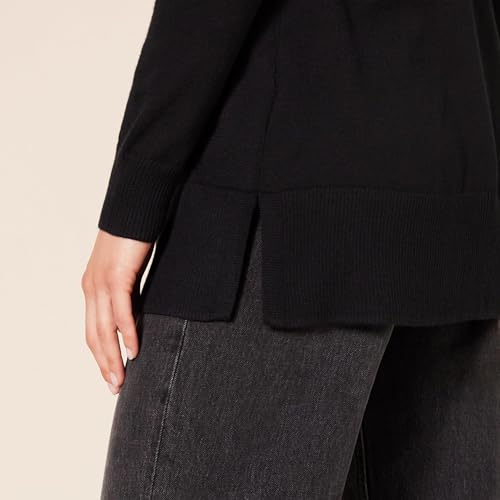 Amazon Essentials Women's Lightweight Long-Sleeve Open-Front Long Cardigan Sweater, Regular Fit - color: Black, size: 3X