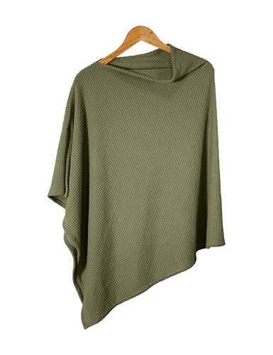 Olive Green Nursing Cover Up for Breastfeeding, Privacy Feeding Shawl - color: Olive Green