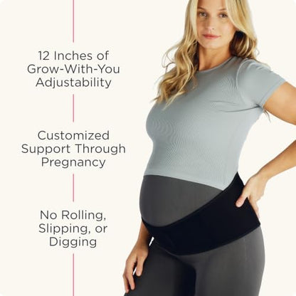 Belly Bandit Upsie Belly Pregnancy Support Band - color: Black, size: X-Large