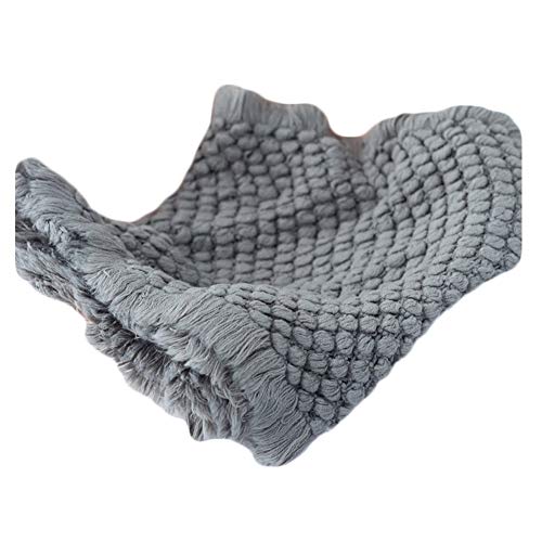 Zeroest Newborn Baby Photography Props Basket Filler Blanket (Gray) - color: Gray
