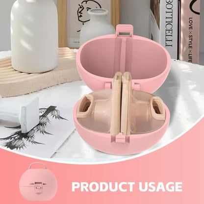 Breast Pump Case Compatible with Eufy S1 Pro, E10 & E20(Pink) - color: Pink