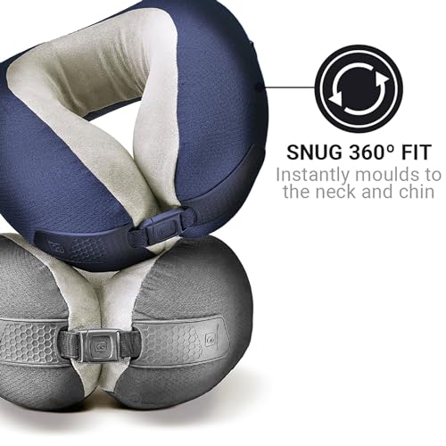 Go Travel American Dreamer, Deluxe Travel Pillow, Memory Foam Neck Pillow - color: Dark Blue
