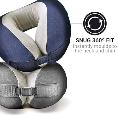 Go Travel American Dreamer, Deluxe Travel Pillow, Memory Foam Neck Pillow - color: Dark Blue
