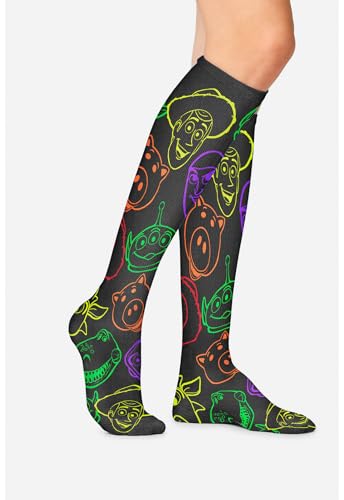 Cherokee Legwear Compression Socks for Women 10-15 mmHg (1-Pair Pack) - color: Andy's Friends, size: Plus