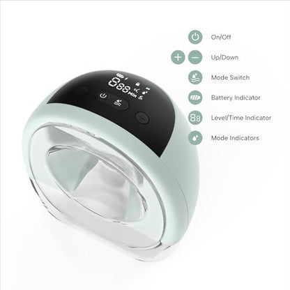 Zomee Fit Wearable Hands-Free Electric Breast Pump, Hospital-Grade, Pair