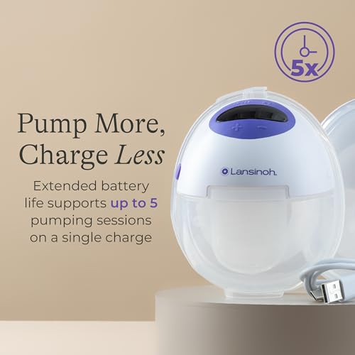Lansinoh Discreet Duo Flow Wearable Breast Pump (New) - size: DiscreetDuo Breast Pump (New)