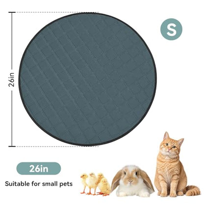 Siedihit Washable Reusable Pet Pee Pads, Absorbent Non-Slip Training Mat - size: Small - 4pack