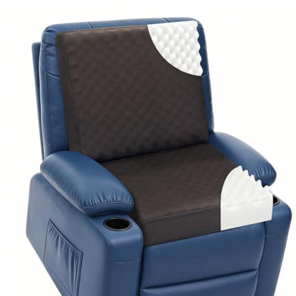 Egg Crate Foam Recliner Cushions with Back Support for Long Sitting