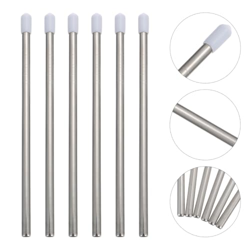 BESTOYARD Stainless Steel Bottle Drying Rack 6- Bottle Drying Rack for Kitchen Counter Draining Organizer for Cups Soda Bottles Space-Saving Storage