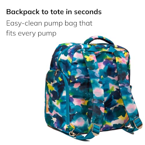 Sarah Wells Kelly Breast Pump Backpack Aquarelle - color: Watercolor